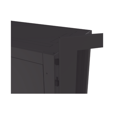 Gabinete Profesional para Telecomunicaciones de 45UR 1200 mm Profundidad Incluye 2 Organizadores Verticales de 45 Unidades de Rack Se envía el Gabinete Armado.