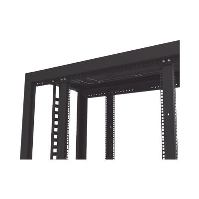 Gabinete Profesional para Telecomunicaciones de 45UR 1200 mm Profundidad Incluye 2 Organizadores Verticales de 45 Unidades de Rack Se envía el Gabinete Armado.