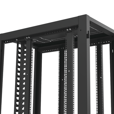 Gabinete Profesional para Telecomunicaciones de 48UR 600 mm de Ancho x 1000 mm de Profundidad.
