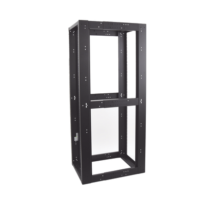 Rack Estándar 19" de 4 Postes Acero 37 Unidades Profundidad Ajustable.