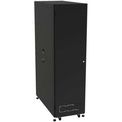 Gabinete para Telecomunicaciones Rack Estándar de 19" 42UR 600 mm Ancho x 1200 mm Profundidad. Fabricado en Acero.