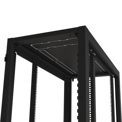 Gabinete para Telecomunicaciones Rack Estándar de 19" 42UR 600 mm Ancho x 1200 mm Profundidad. Fabricado en Acero.