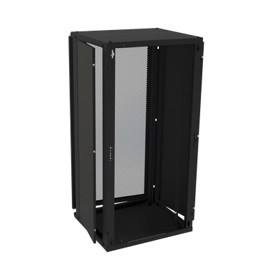 Gabinete de Pared Fijo Puerta Perforada Rack 19" de 24 UR.