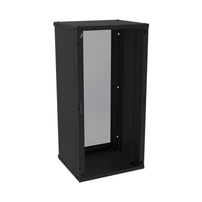 Gabinete de Pared Fijo Puerta Perforada Rack 19" de 24 UR.