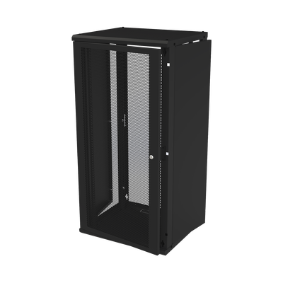 Gabinete de Pared Fijo Puerta Perforada Rack 19" de 24 UR.