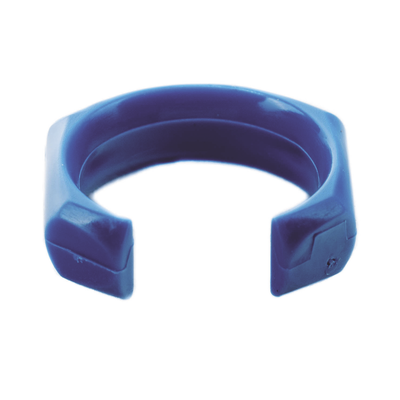 Clip de identificación para Patch Cord Siemon Color Azul Bolsa con 25 piezas
