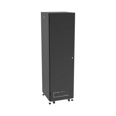 Gabinete para Telecomunicaciones Rack Estándar de 19" 42UR 600 mm Ancho x 600 mm Profundidad. Fabricado en Acero Se envía el Gabinete Armado.