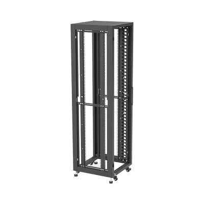 Gabinete para Telecomunicaciones Rack Estándar de 19" 42UR 600 mm Ancho x 600 mm Profundidad. Fabricado en Acero Se envía el Gabinete Armado.