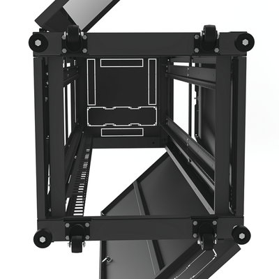 Gabinete para Telecomunicaciones Rack Estándar de 19" 42UR 600 mm Ancho x 600 mm Profundidad. Fabricado en Acero Se envía el Gabinete Armado.