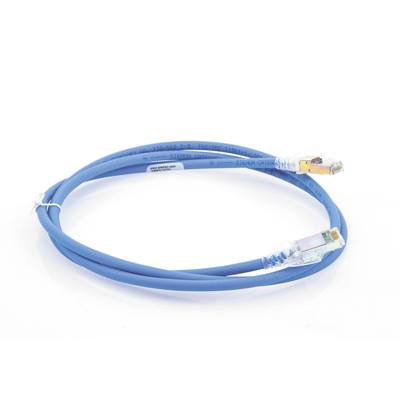 Patch Cord Z-MAX Cat6A UTP CM 5ft Color Azul Versión Bulk (Sin Empaque Individual)