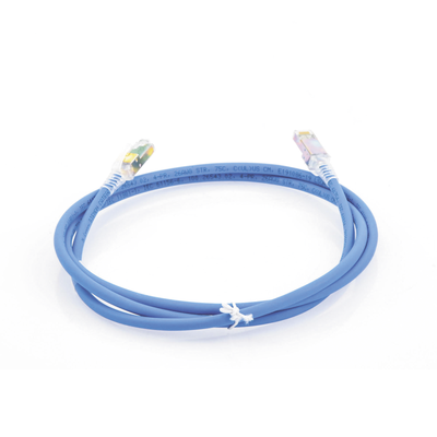 Patch Cord Z-MAX Cat6A UTP CM 5ft Color Azul Versión Bulk (Sin Empaque Individual)