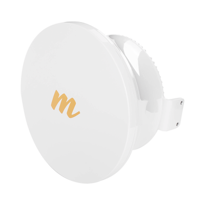 Radio Backhaul PTP en frecuencia 24 GHz MIMO 4X4:4 1.5 Gbps Antena integrada 33 dBi IP67 Puerto SFP Adaptación automática al entorno Sin interferencia