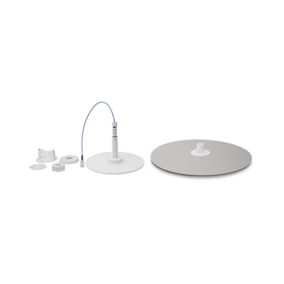 Antena Omnidireccional de Bajo Perfil Ultra Delgada con Reflector para Máxima Ganancia de 7dBi. Cubre bandas de celular 5G 4G 3G y WiFi de 608 a 2700 MHz.