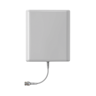 Antena direccional tipo Panel para interior o exterior 806-960 / 1710-2500 MHz 8dBi con conector N-Hembra incluye montaje para pared
