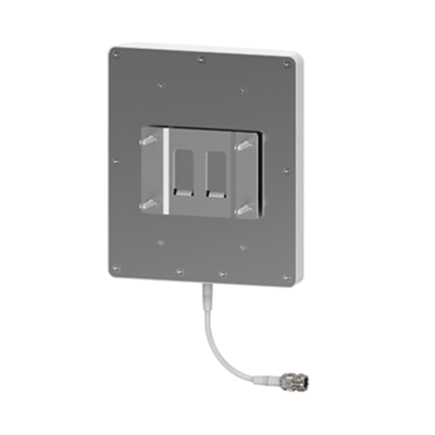 Antena direccional tipo Panel para interior o exterior 806-960 / 1710-2500 MHz 8dBi con conector N-Hembra incluye montaje para pared