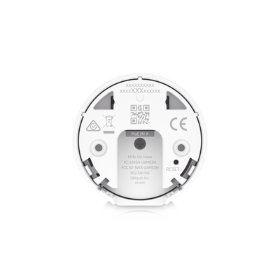 Punto de Acceso UniFi WiFi 6 Mesh para interior/exterior doble banda 5 GHz (4x4 MU-MIMO y OFDMA) / 2.4 GHz (2x2 MIMO)