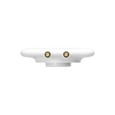 Antena sectorial simétrica UniFi doble banda con apertura de 90° en 2.4 GHz (10 dBi) y 45° en 5 GHz (15dBi)