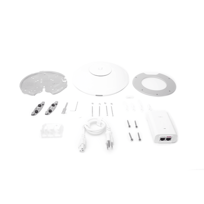 Access Point UniFi 3 Quad-radio MU-MIMO4x4 802.11ac Wave 2 con radio dedicado para seguridad WIPS contra intrusos hasta 1500 usuarios concurrentes