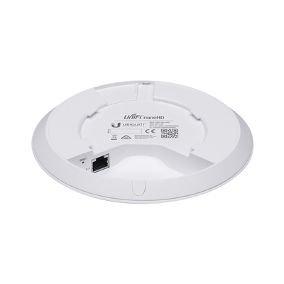 Access Point UniFi 802.11ac Wave 2 MU-MIMO4X4 con antena Beamforming hasta 1.7 Gbps para interior PoE 802.3af soporta 200 clientes incluye PoE