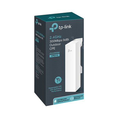 Punto de Acceso WI-Fi N 300Mbps en 2.4GHz 2 antenas integradas de 9dBi MIMO 2X2.