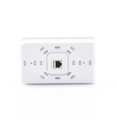 Access Point UniFI doble banda cobertura 180º MI-MO 2x2 diseño placa de pared con dos puertos adicionales hasta 100 usuarios Wi-Fi