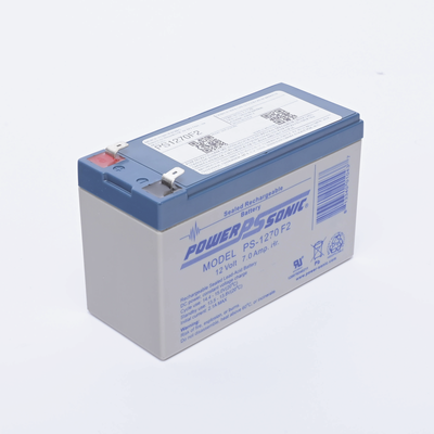 Batería 12V 7AH Para Respaldo Tecnologías AGM/VRLA 5 Años Vida Útil Terminales F2 Reconocida UL