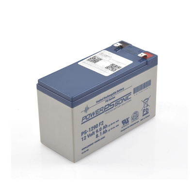 Batería 12V 9AH Para Respaldo Tecnologías AGM/VRLA 5 Años Vida Útil Terminales F2 Reconocida UL