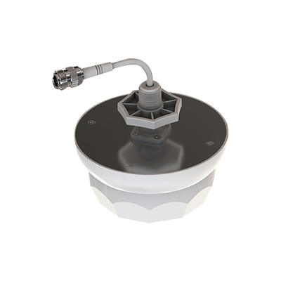 Antena tipo domo frecuencia (2.4 GHz) ganancia de 3 dBi conector N-hembra perfecto para oficina o edificio