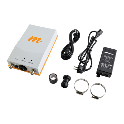Radio Backhaul PTP MIMO 4X4 4.9 - 6.2 GHz IP67 Velocidad hasta 1.5 Gbps Adaptación automática al entorno Monitoreo a través de la nube