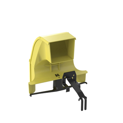 Bajada Para Canaleta FiberRunner™ Uso con Medidas 4x4 6X4 12X4 o 24X12 Con Reducción a 4X4 Color Amarillo