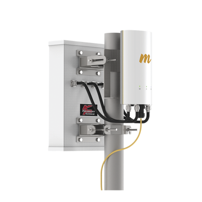 Punto de Acceso de 1.5 Gbps / MU-MIMO 4x4 / 4.9-6.4 GHz / 4 Conectores N-hembra / Hasta 100 clientes concurrentes / Incluye POE y cable de alimentación / Soporta monitoreo en la nube