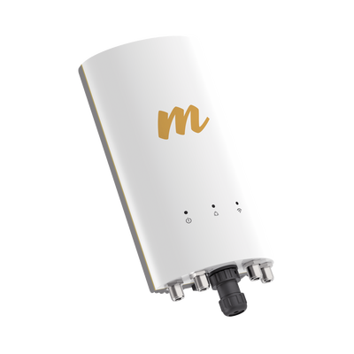Punto de Acceso de 1.5 Gbps / MU-MIMO 4x4 / 4.9-6.4 GHz / 4 Conectores N-hembra / Hasta 100 clientes concurrentes / Incluye POE y cable de alimentación / Soporta monitoreo en la nube