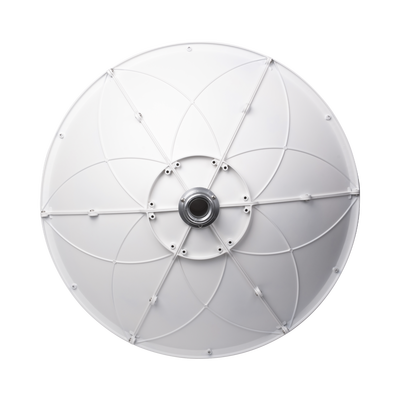 Antena direccional para C5x B5X B6X y C6X Doble polaridad 45 ° y 90 ° 4.9 - 6.5 GHz 2 ft Ganancia de 30 dBi Montaje incluido