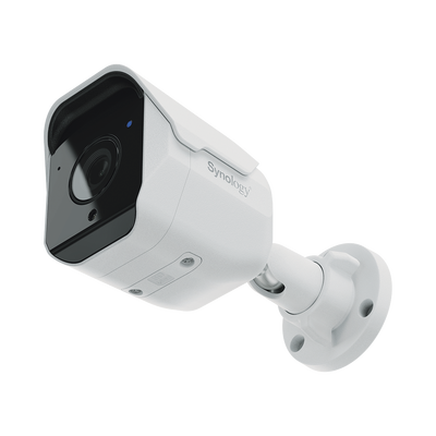 Cámara de Vigilancia BC500 | 5 Megapíxeles (2880x1620) | Lente 2.8 mm (110° H) | Visión Nocturna 30 mts | IP67 | IA para Detección de Personas y Vehículos | Compatible con Surveillance Station | Almacenamiento en mic