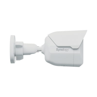 Cámara de Vigilancia BC500 | 5 Megapíxeles (2880x1620) | Lente 2.8 mm (110° H) | Visión Nocturna 30 mts | IP67 | IA para Detección de Personas y Vehículos | Compatible con Surveillance Station | Almacenamiento en mic