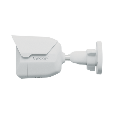 Cámara de Vigilancia BC500 | 5 Megapíxeles (2880x1620) | Lente 2.8 mm (110° H) | Visión Nocturna 30 mts | IP67 | IA para Detección de Personas y Vehículos | Compatible con Surveillance Station | Almacenamiento en mic