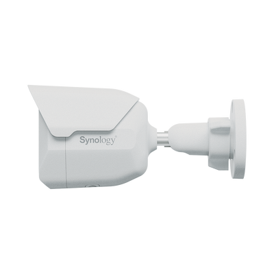 Cámara de Vigilancia BC500 | 5 Megapíxeles (2880x1620) | Lente 2.8 mm (110° H) | Visión Nocturna 30 mts | IP67 | IA para Detección de Personas y Vehículos | Compatible con Surveillance Station | Almacenamiento en mic