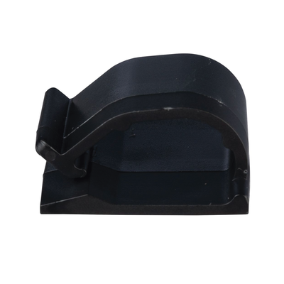 Clip de Nylon 6.6 con Adhesivo Para Cables de Hasta 9.7 mm de Diámetro Uso Interior/Exterior Color Negro Paquete de 100pz