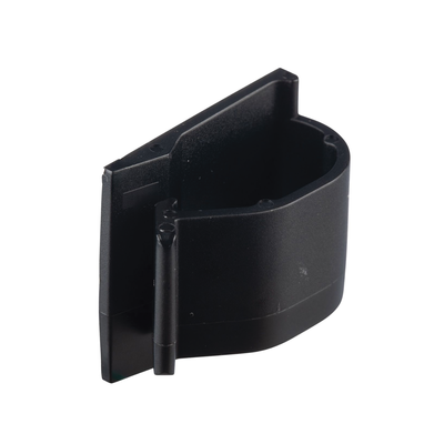 Clip de Nylon 6.6 con Adhesivo Para Cables de Hasta 9.7 mm de Diámetro Uso Interior/Exterior Color Negro Paquete de 100pz