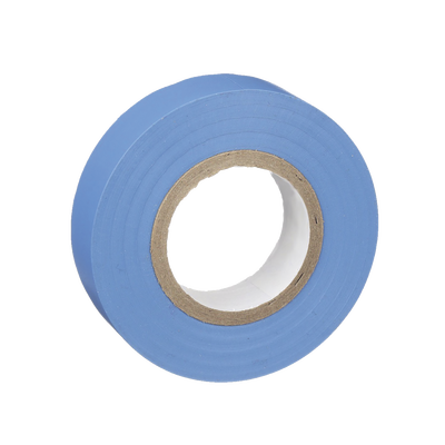 Cinta Eléctrica STRONGHOLD para Aislar  de PVC  Uso General Reparación y Mantenimiento  Grosor de 0.18mm (7 mil)  Ancho de 19mm  y 20.12m de Largo  Color Azul