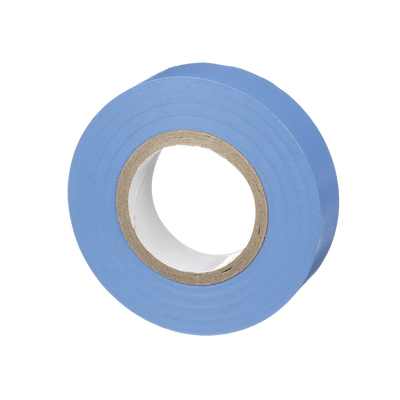 Cinta Eléctrica STRONGHOLD para Aislar  de PVC  Uso General Reparación y Mantenimiento  Grosor de 0.18mm (7 mil)  Ancho de 19mm  y 20.12m de Largo  Color Azul