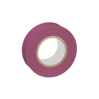 Cinta Eléctrica STRONGHOLD para Aislar  de PVC  Uso General Reparación y Mantenimiento  Grosor de 0.18mm (7 mil)  Ancho de 19mm  y 20.12m de Largo  Color Violeta