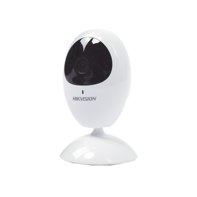 Cubo IP 2 Megapixel / Lente 2.8 mm / WiFi / H.265+ / 10 mts IR EXIR / Micrófono y Bocina Integrada (Audio de Dos Vías) / Interior / Se Conecta Directo a la App Hik-Connect / Micro SD