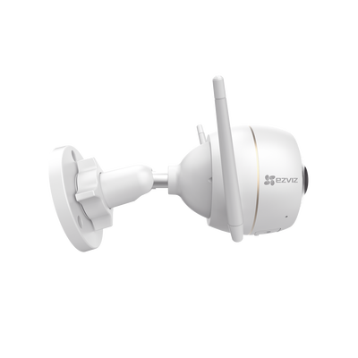 Bala IP 2 Megapíxel / Wi-Fi / Doble Lente / COLORES EN OSCURIDAD / Deteccion de Personas o Vehículos / Cruce de Línea / Intrusión a un área / Audio de dos vías / Luz Estroboscópica / Sirena / MicroSD