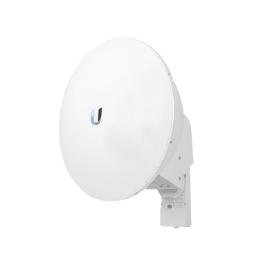 Antena Direccional airFiber X ideal para enlaces Punto a Punto (PtP) frecuencia 5 GHz (5.1 - 5.9 GHz) de 23 dBi slant 45