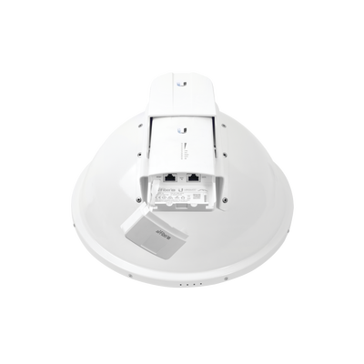 Antena Direccional airFiber X ideal para enlaces Punto a Punto (PtP) frecuencia 5 GHz (5.1 - 5.9 GHz) de 23 dBi slant 45