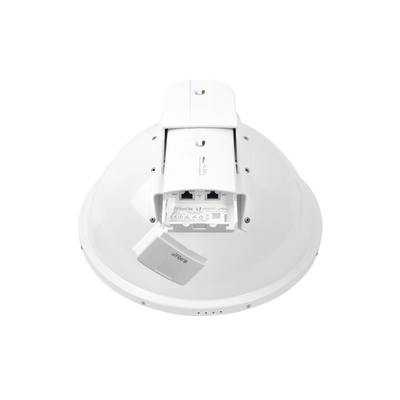 Antena Direccional airFiber X ideal para enlaces Punto a Punto (PtP) frecuencia 5 GHz (5.1 - 5.9 GHz) de 23 dBi slant 45
