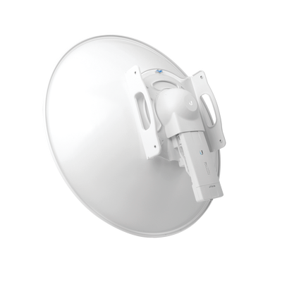 Antena Direccional airFiber X ideal para enlaces Punto a Punto (PtP) frecuencia 5 GHz (4.9 - 5.8 GHz) de 30 dBi slant 45