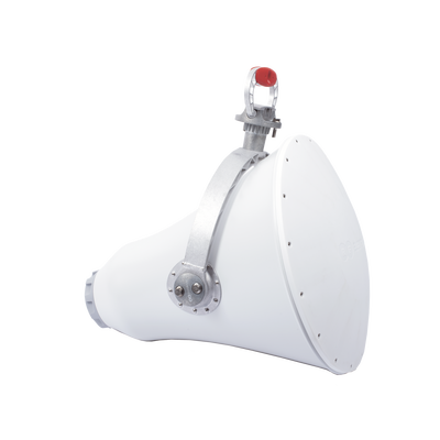 Antena direccional UltraHorn™ 5180-6775 GHz MHz 24 dBi ultra rechazo al ruido conexión a radio sin pérdida y transmisión altamente direccional sin lóbulos laterales