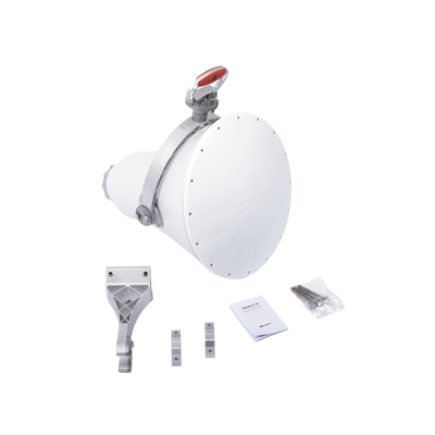 Antena direccional UltraHorn™ 5180-6775 GHz MHz 24 dBi ultra rechazo al ruido conexión a radio sin pérdida y transmisión altamente direccional sin lóbulos laterales